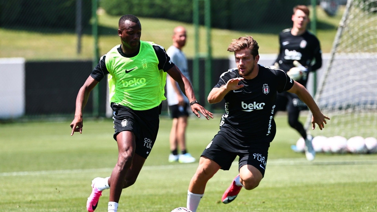 Beşiktaş, Midtjylland maçının hazırlıklarını sürdürdü