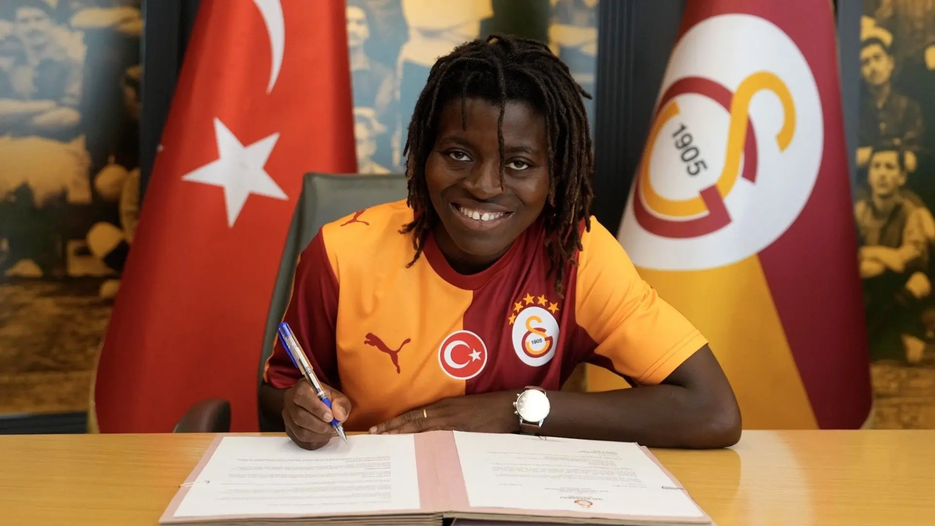Aude Gbedjissi Galatasaray'da!