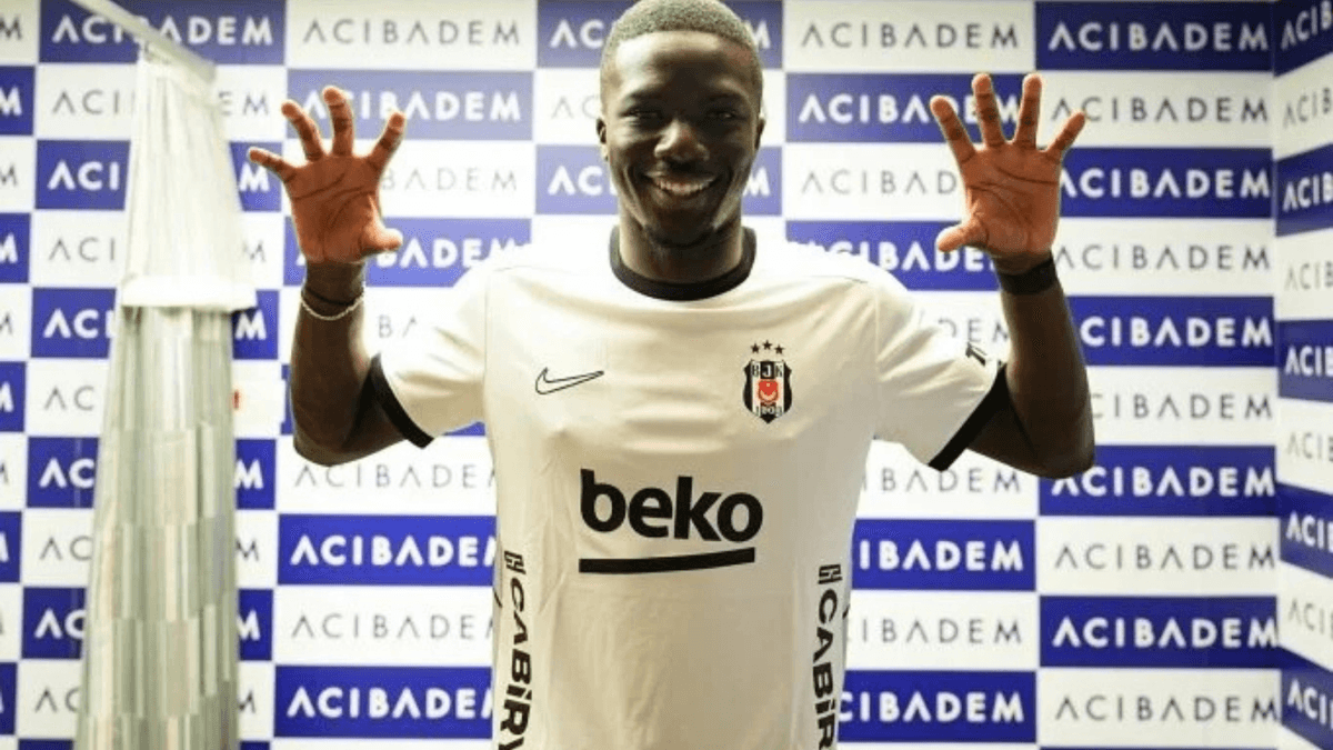 Beşiktaş'ın yeni transferi Ouattara ilk antrenmanına çıktı
