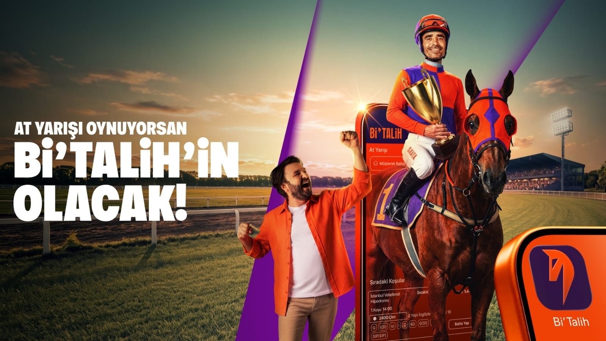 Bi’Talih’in yeni reklam filmi: At yarışı seviyorsan Bi’Talih’in olacak!