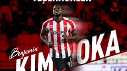 Sivasspor'da Kimpioka ile yolları ayrıldı