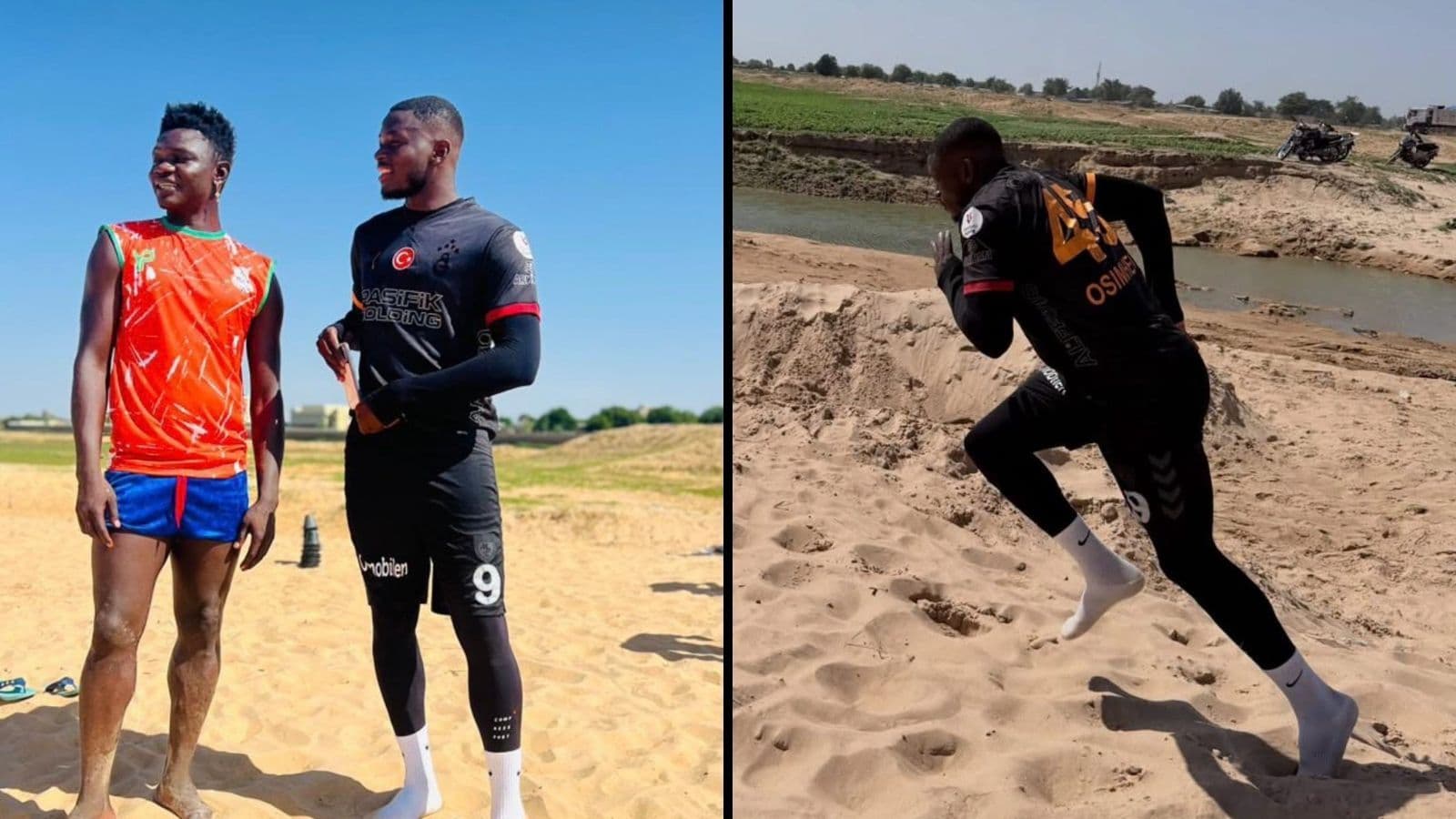 Marius Mouandilmadji'den Galatasaray formasıyla paylaşım