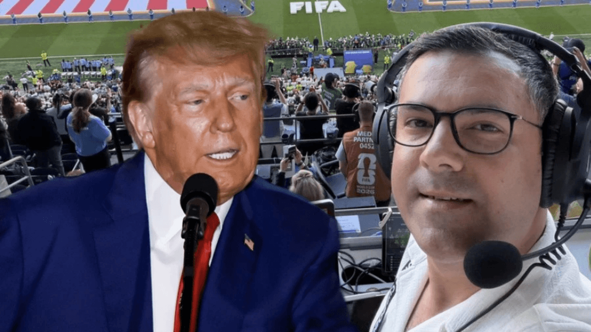 TRT spikeri Özkan Öztürk'ten flaş 'Trump' göndermesi! ABD maçı sonrası…
