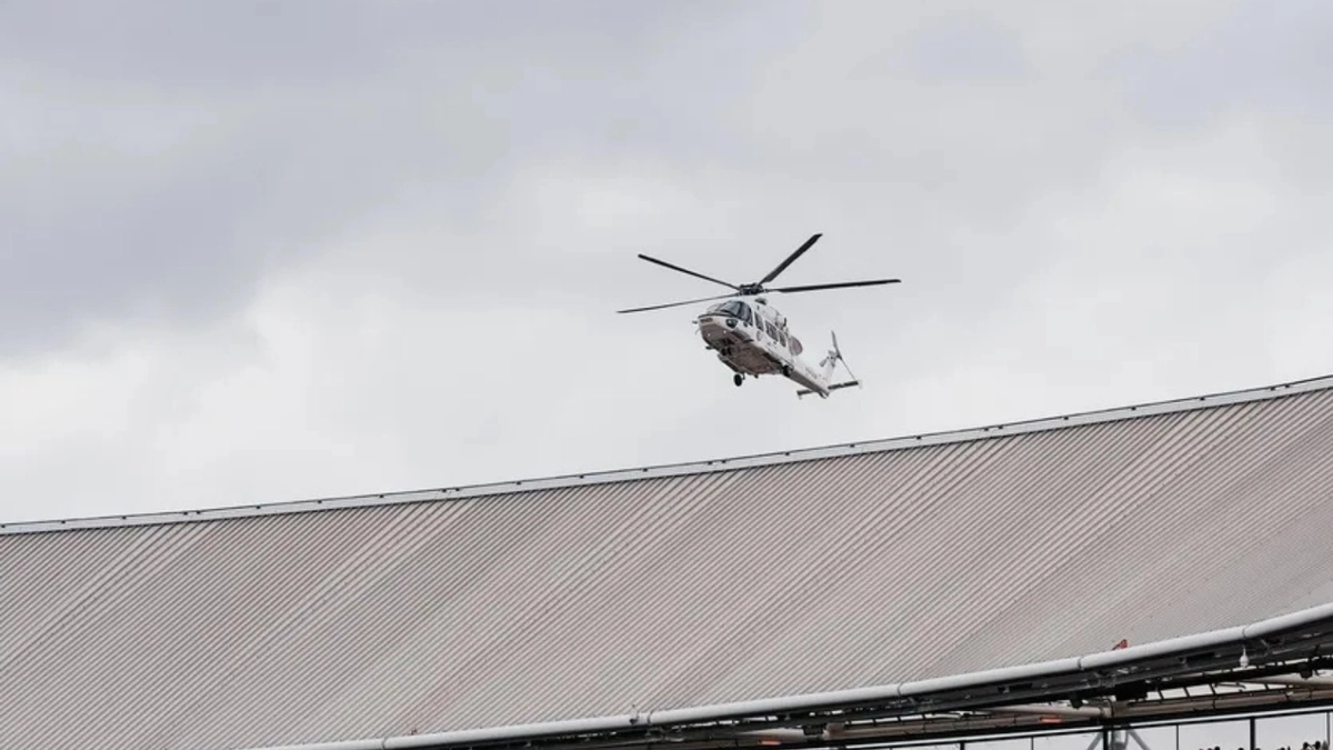 Feyenoord'dan yeni transferlere helikopterli tanıtım