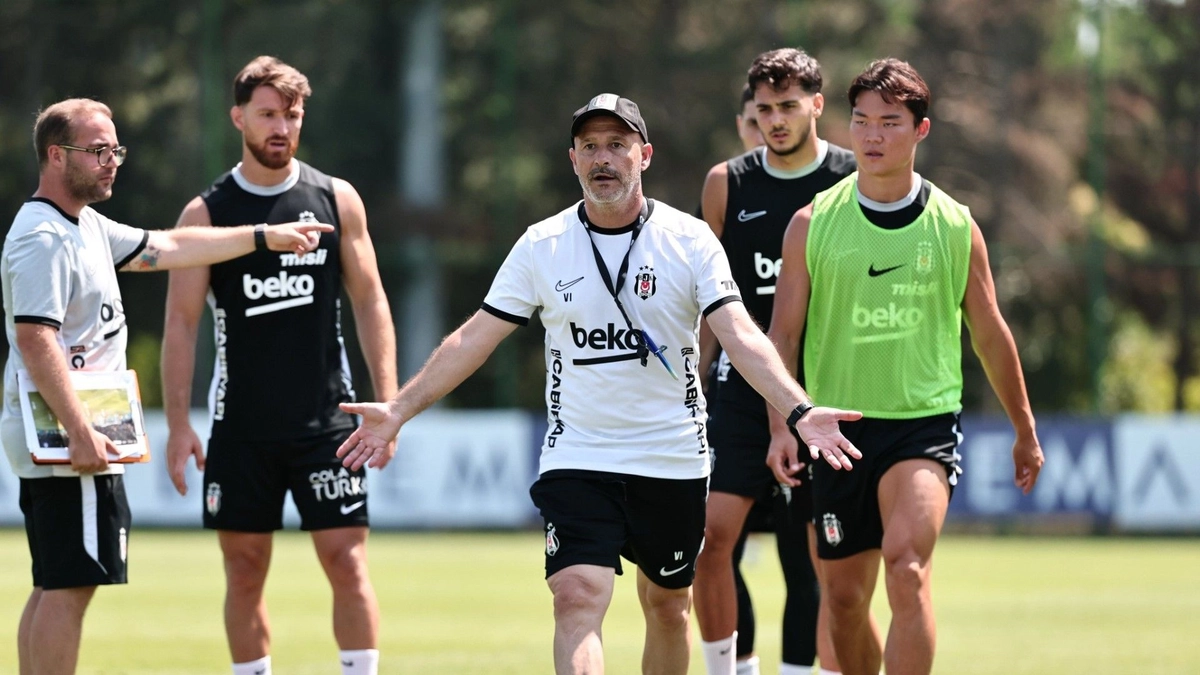 Beşiktaş, Midtjylland maçı hazırlıklarını sürdürdü