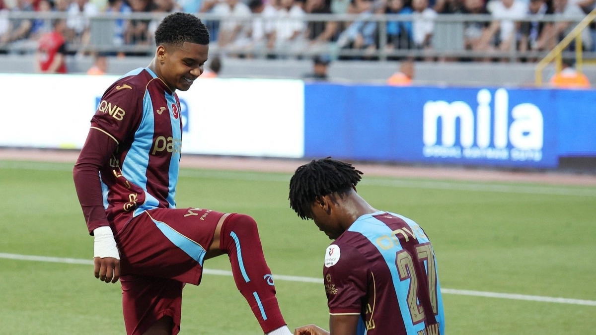 Trabzonspor'un yeni transferleri iş başında! Hesabı açtı