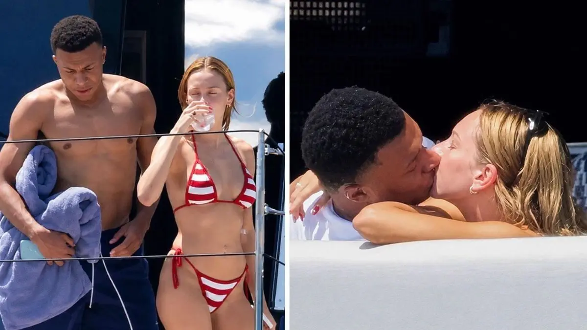 Mbappe ile Ester Exposito tatilde: Yakınlaştıkları anlar kamerada