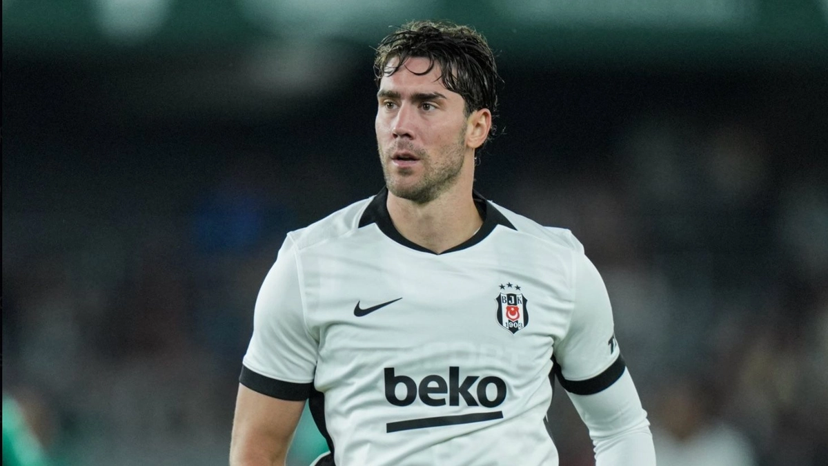 Vlahovic Beşiktaş forması ile ilk golünü Çorumspor'a attı