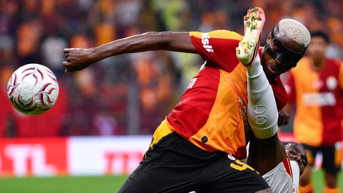 Galatasaray'ın forveti Osimhen, Göztepe maçında da gol attı!