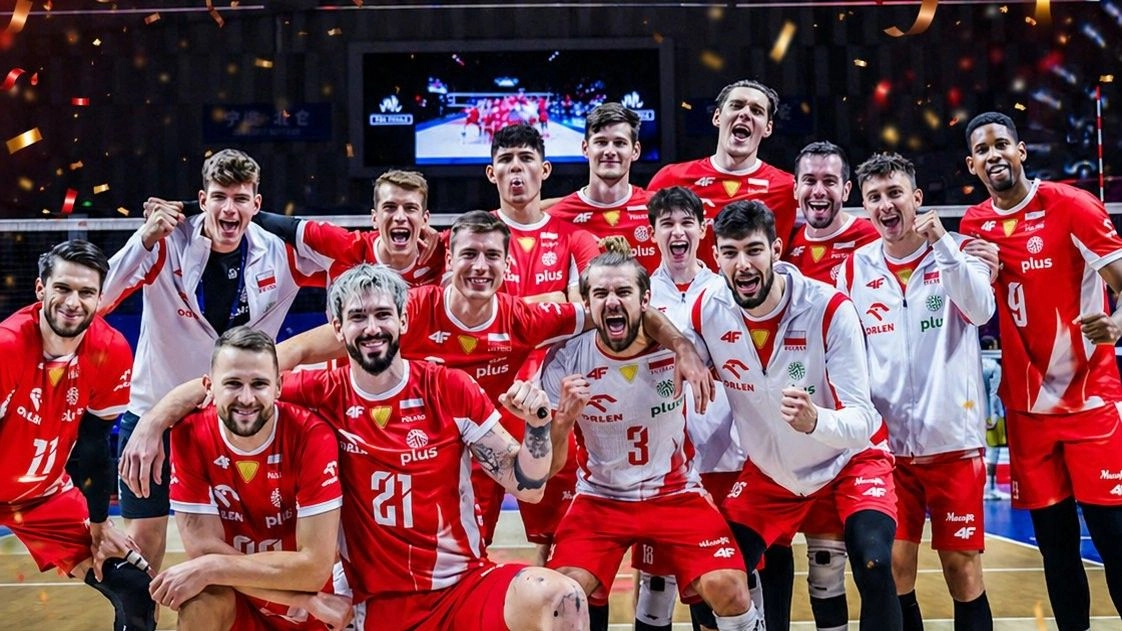 Erkekler Milletler Ligi'nde şampiyon Polonya oldu!