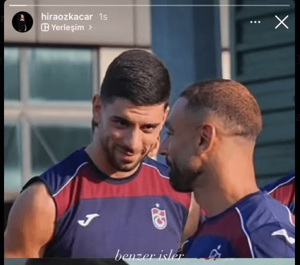 Cenk Özkacar'ın eşi Hira Özkacar'dan gelen esprili paylaşım