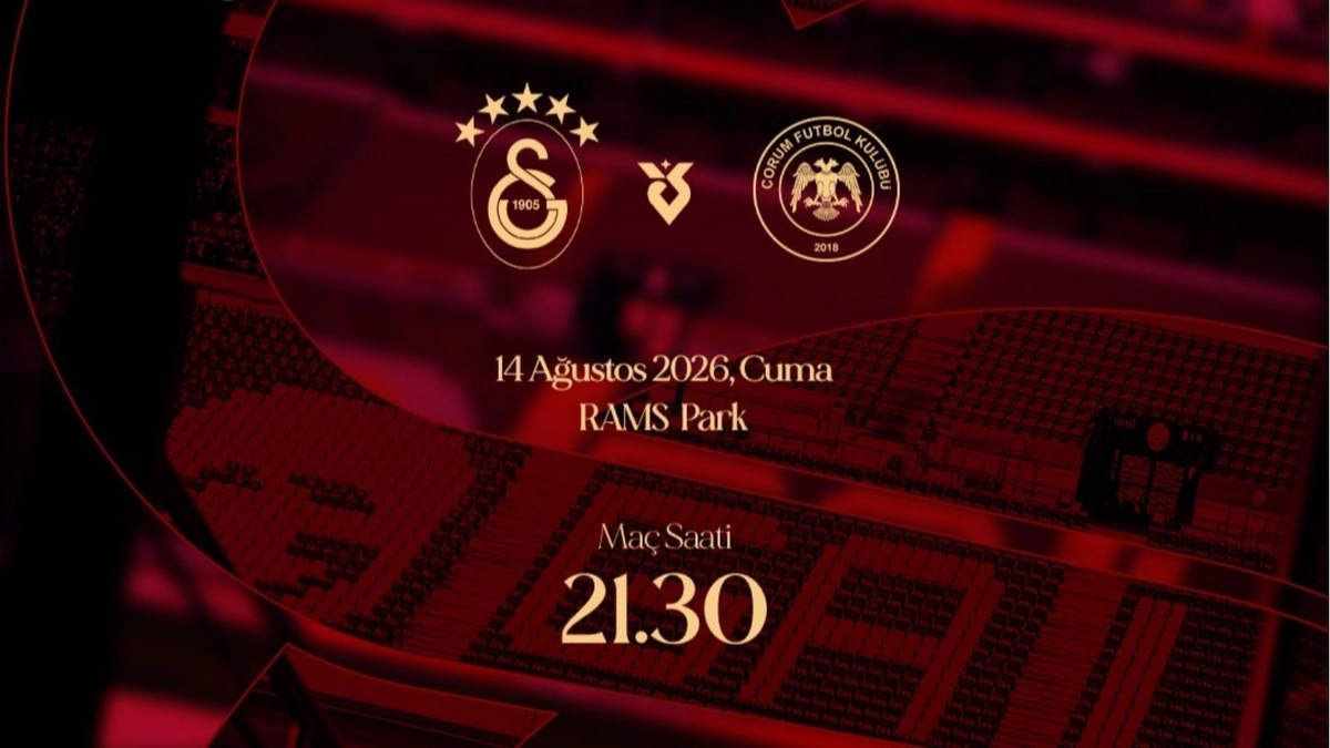 Galatasaray - Çorum FK maçının canlı izle linki