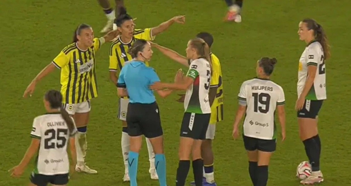 Fenerbahçe arsaVev'in Şampiyonlar Ligi maçında skandal!