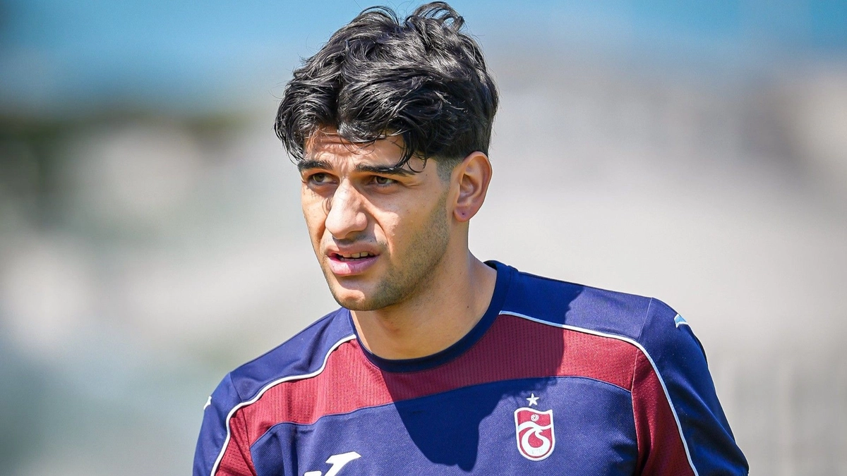 Trabzonspor'un yeni transferi Ali Habeşoğlu ilk antrenmanına çıktı