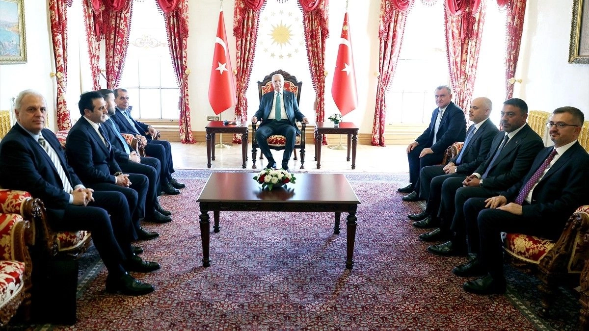 Cumhurbaşkanı Erdoğan, 4 kulübün başkanlarını kabul etti!