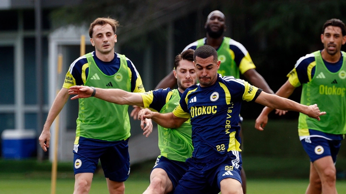 Fenerbahçe, Roma maçının hazırlıklarına devam etti