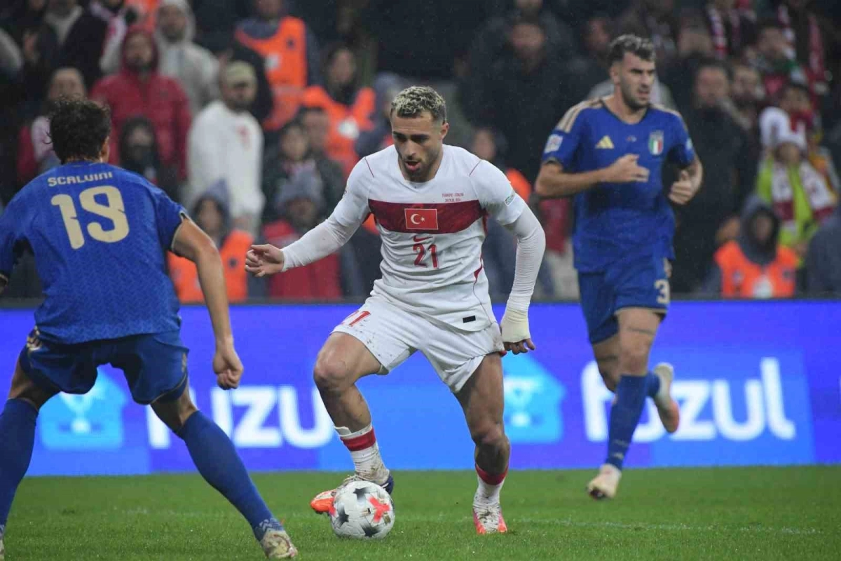 A MİLLİ FUTBOL TAKIMI, UEFA ULUSLAR A LİGİ 1. GRUP'TAKİ İKİNCİ MAÇINDA BURSA'DA İTALYA İLE KARŞI KARŞIYA GELİYOR. MÜSABAKANIN İLK YARISI İTALYA'NIN 3-0'LIK ÜSTÜNLÜĞÜYLE NOKTALANDI.