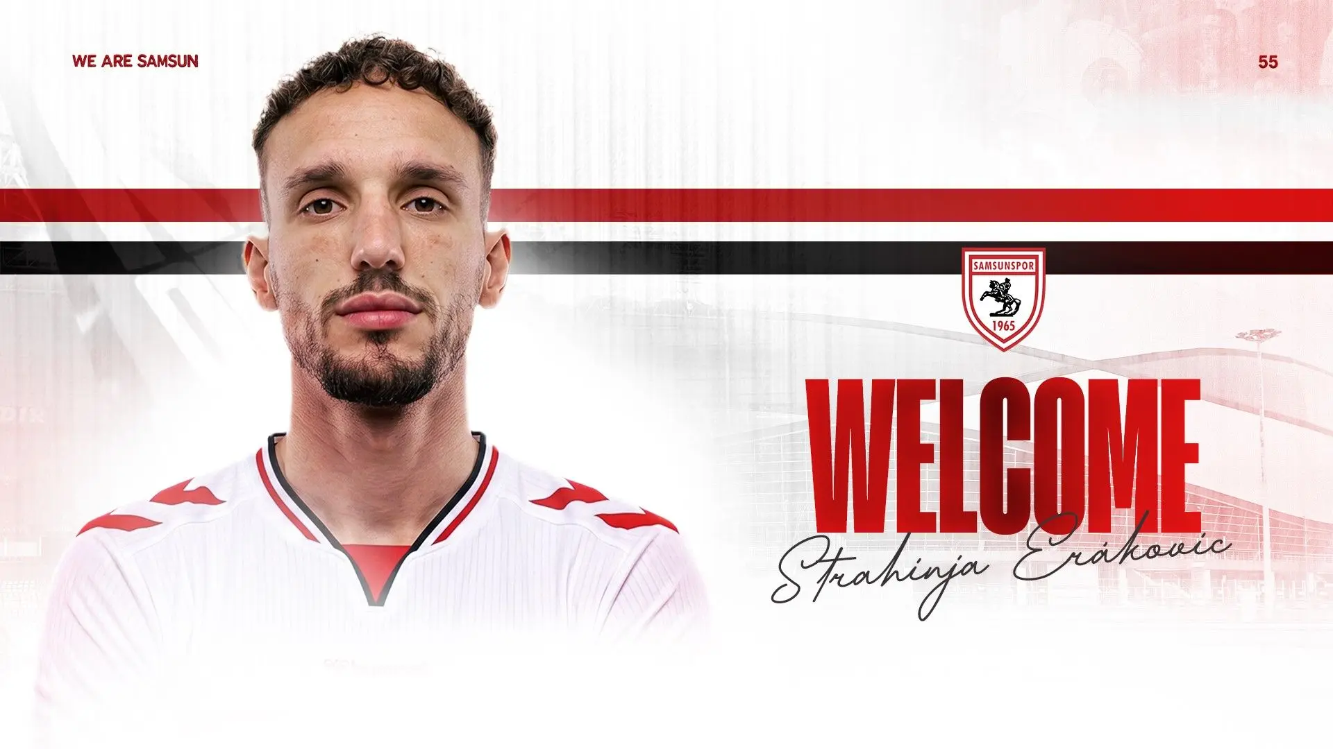 Samsunspor, Sırp milli stoper Eraković’i kiraladı