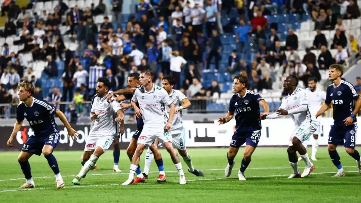 Kasımpaşa - Konyaspor maçı