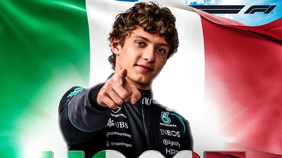 Formula 1 İtalya Grand Prix'sinde zafer Kimi Antonelli'nin