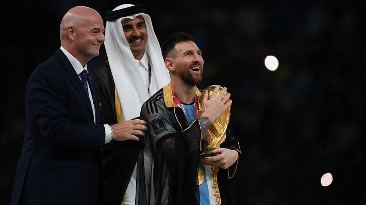 Lionel Messi'nin Dünya Kupası zaferi ölümsüzleştirildi